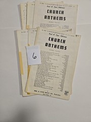 Lot of 79 Kjos Choral Choir Sheet Music SATB Vintage Religious Various Church