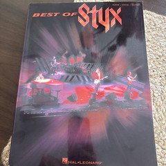 Hal Leonard Best of Styx Piano, Vocal, Guitar Songbook