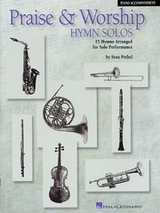 Praise & Worship Hymn Solos Piano Accompaniment Sheet Music 15 Songs Book