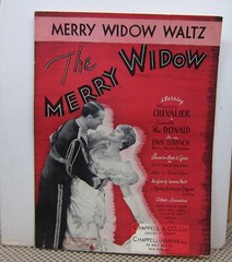 Merry Widow Waltz – Franz Lehar & Lorenz Hart- Sheet Music 1934