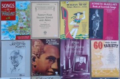 SHEET MUSIC & BOOKLETS FOR PIANO AND VOICE – LAST FEW.