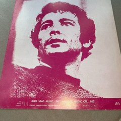 This Guy&rsquo;s in Love With You Vintage 1968 Sheet Music Burt Bacharach Hal David M9