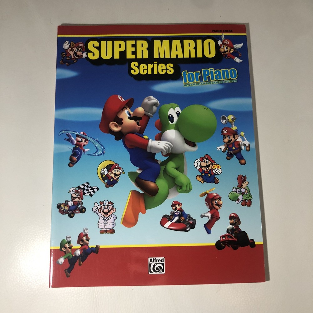 Alfred Super Mario Series for Piano Intermediate / Advanced Book