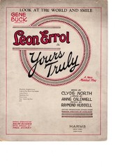 LOOK AT THE WORLD AND SMILE Piano Sheet Music, Uke Tabs, & Lyrics 1926