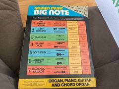 Golden Music Big Note: For Children Only – Copyright 1976