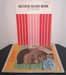 Vintage Sheet Music Lot of 12 Cole Washington Russell Harris Gershwin Sedaka *G*