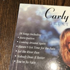 Carly Simon Greatest Hits 1988 Sheet Music Guitar Piano Lyrics Songbook
