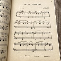 Saxophone 1945 Radio Favorites Songbook Piano Vintage Music