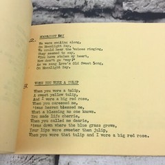 Vintage 60&rsquo;s Meier & Frank Co-Workers Song Book Paperback Staple Bound Booklet