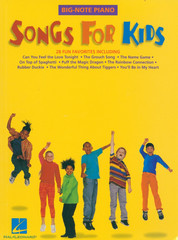 Songs For Kids Big Note Piano Voice Guitar 2001 Name Game It&rsquo;s A Small World