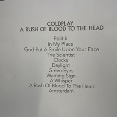 COLDPLAY A Rush of Blood To the Head Guitar Tab Tablature Edition 80 Pages Total