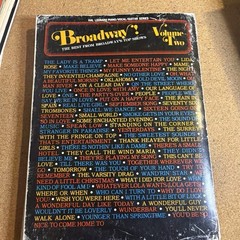 Broadway! Songbook Lot 2 Best From Broadway’s Top Shows Vol. 1&2 ( 1981) Good
