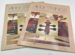 Lot of 20 All for Strings & Other Strings Books Violin Viola Cello String Bass