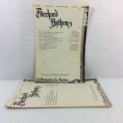 Choir Sheet Music Lot 5 Birchard Anthems Sacred Church Choral Octavo FD3 2627