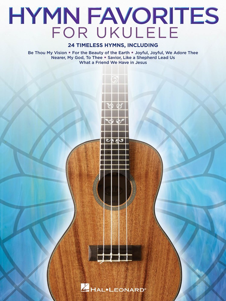 Hymn Favorites for Ukulele Easy Chords & Lyrics 24 Christian Songs Uke Book