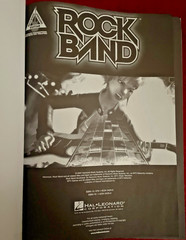 Rock Band Guitar Recorded Versions Authentic Tablature Songbook Collectible 2007