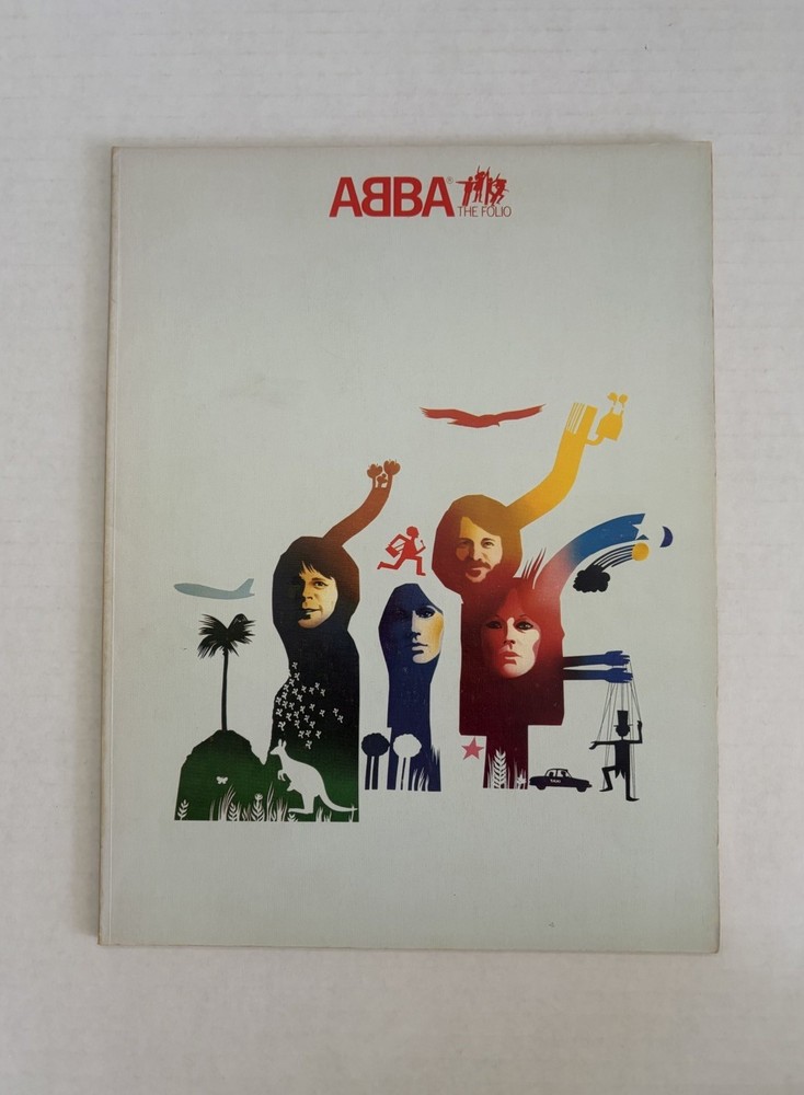 ABBA The Folio – Vintage Sheet Music Songbook 1978