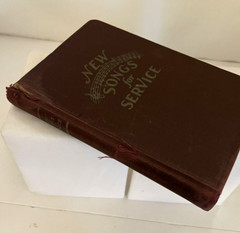 2 Service Songs Hymn Books The Rodeheaver Hallmack Co. Hardcover 1929 1934