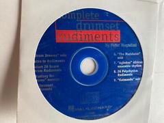 The Complete Drumset Rudiments Drum Solo Etrudes Peter Magadini Book Cd Pack