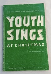 Youth Sings at Christmas Harry Simeone Choral Choir Songbook Music Book 1960