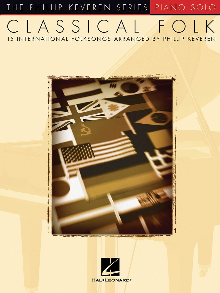Classical Folk Piano Solo Sheet Music 15 Folksongs Intermediate Book