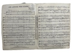 Ask Anyone Who Knows – M. Witmark & Sons