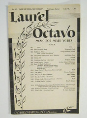 Fare Ye Well My Darling Barker C C Birchard No971 1955 SATB