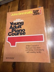 Piano Brimhall Young Adult Piano Course #1 Charles Hansen Music 1974 Vintage