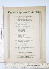 Jesus Lover Love To Thee Hymn Transcription Sheet Music Piano Religious 1926 Vtg