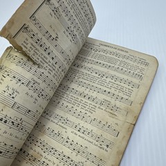 Vintage Songbooks Lot of 6 1940s Blessed Hope Millennial Praise Crowns of Glory