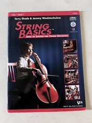String Basics Cello Book 1 Sheet Music Terry Shade Kjos 115CO