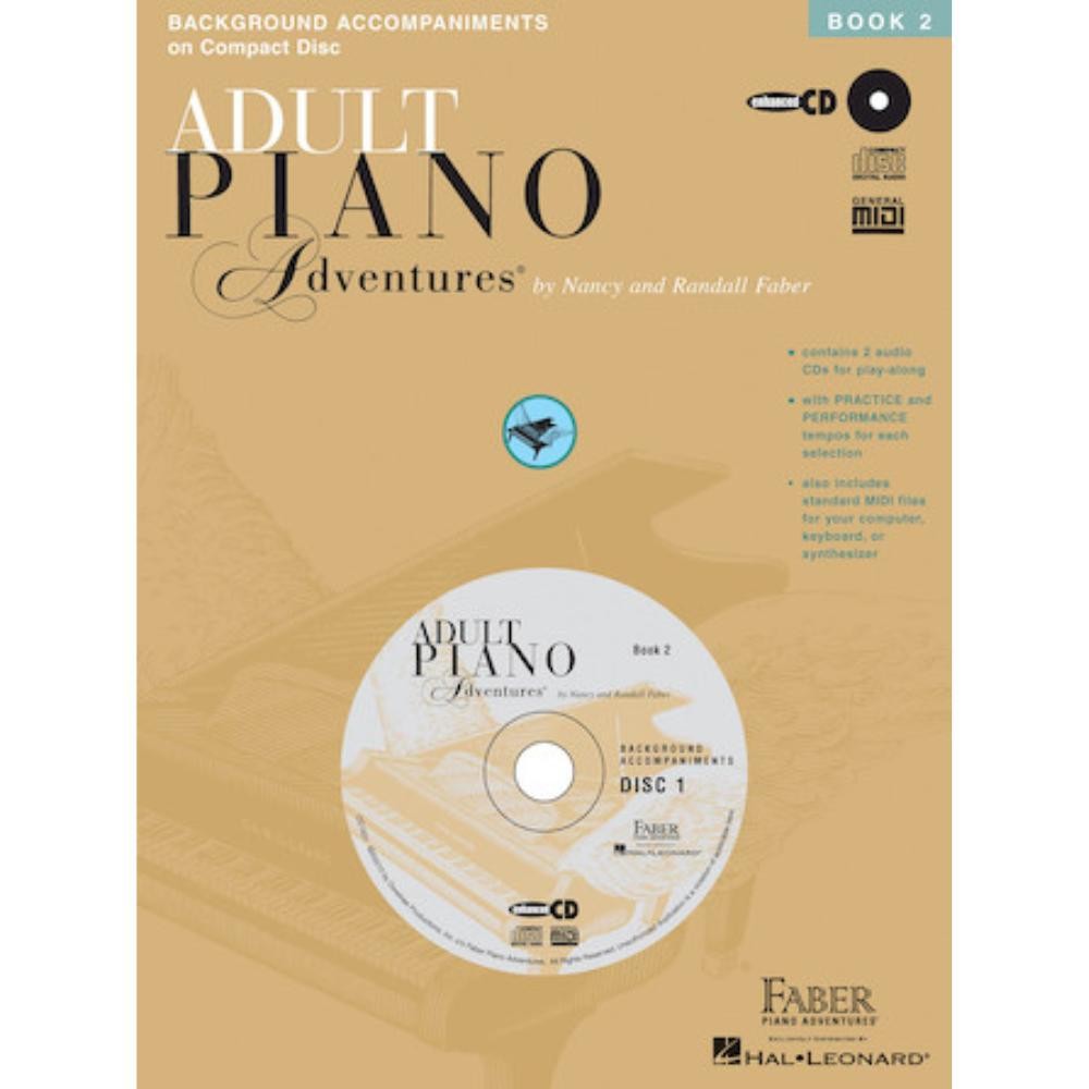 Adult Piano Adventures All-In-One Piano Course | Book 2 (CDs ONLY)