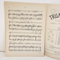 1942 VanderCook Student Series Warbler Solo Sheet Music Cornet Trumpet Piano