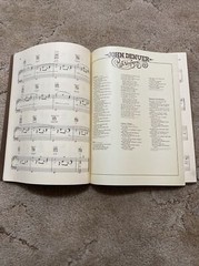 Vintage 1975 John Denver Windsong Sheet Music & Lyrics Book Cherry Lane Music Co