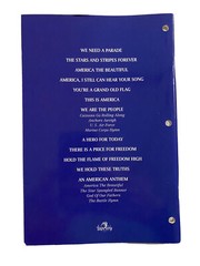 AMERICA Choral Book/Songbook~David T. Clydesdale/Nan Gurley~Patriotic~SATB~1991