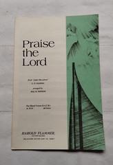 Praise the Lord G F Handel, Arr. Hal Hopson Choral Sheet Music Mixed Voices SATB
