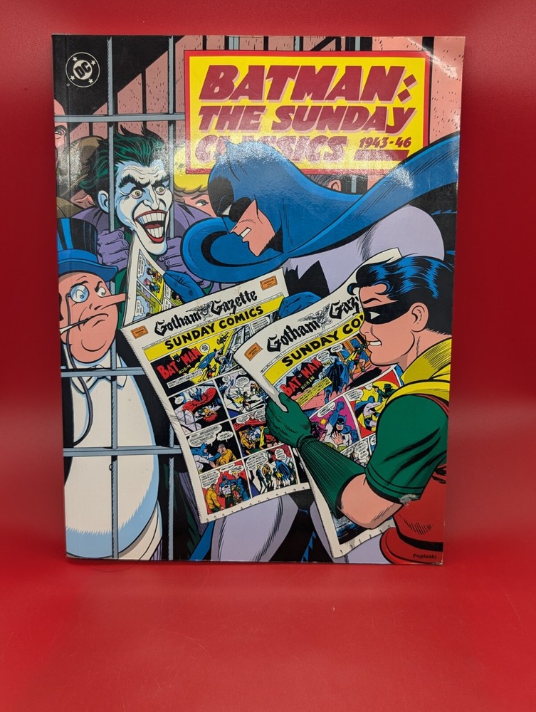 BATMAN: SUNDAY CLASSICS 1943-1946 Trade Paperback DC KITCHEN SINK 1st Print 1991