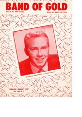 BAND OF GOLD Don Cherry Piano Sheet Music UKE TABS Chords, Lyrics 1955