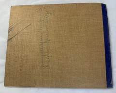 University Series Blue Music Book No. 8 Blank Sheet Music Vintage