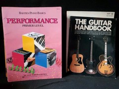 Lot of 20 Piano & Guitar Music Instruction Books — Alfred, Bastien, Faber, Rolan
