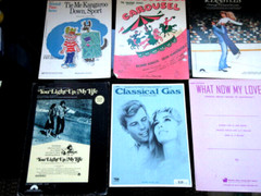 Vtg Sheet Music LOT OF 8 SHOW TUNES – CAROUSEL ETC