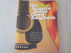 CLASSIC ACOUSTIC Rock, GREAT ACOUSTIC GUITAR Guitar Chord Vocal Songbooks 2pc