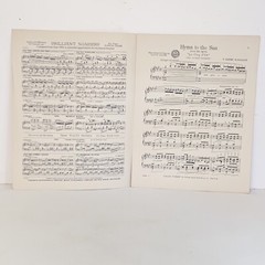Antique 1924 Hymn To The Sun Sheet Music by N Rimsky Korsakoff from Le Coq D&rsquo;or