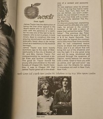 JAMES TAYLOR Songbook Vintage 1971 23 songs/141 pages