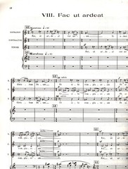 Poulenc – Stabat Mater, Reduction pour Piano et Chant (Soprano Solo Mixed Choir)