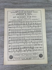 Dear Little Boy of Mine Sheet Music Ernest R. Ball M. Witmark & Sons 1917 P/V/G