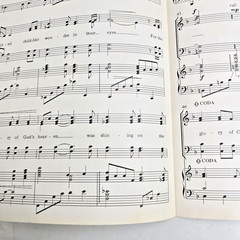 The Glory Of Christmas Sheet Music Piano Lyric 1984 SATB Nelson Wyrtzen Choral