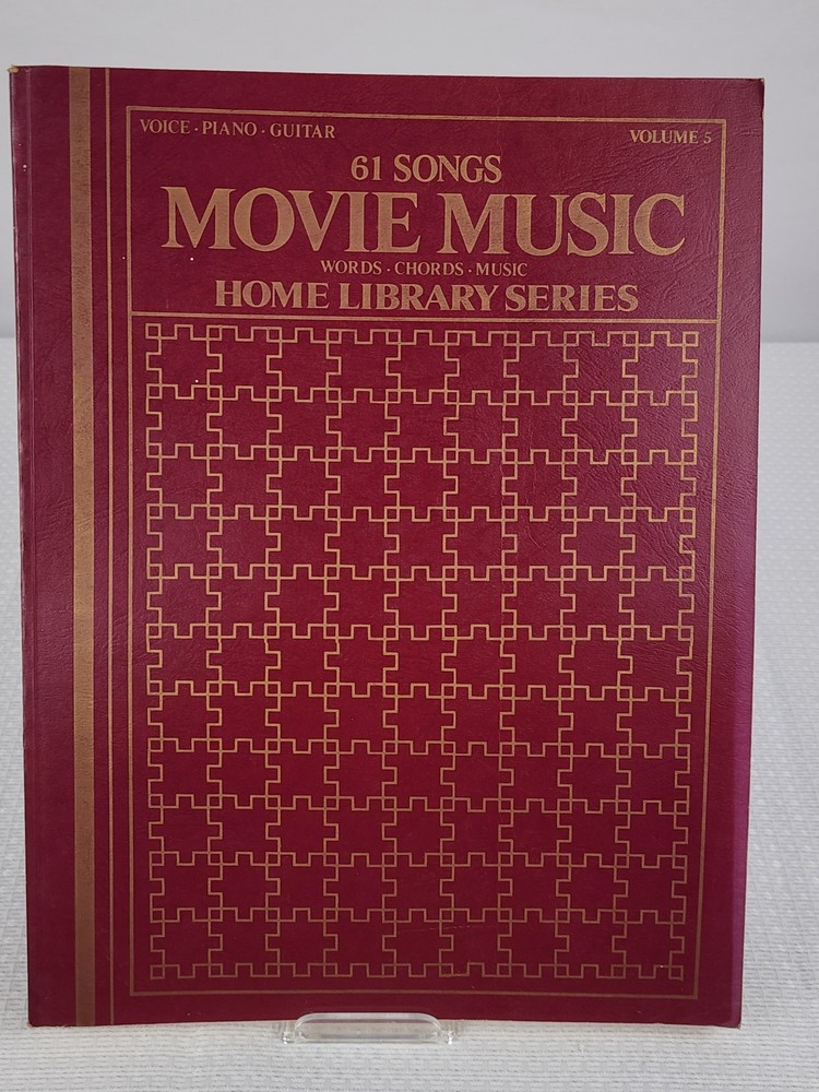 61 Songs Movie Music Book Collection Volume 5 Vintage 1976 Voice Piano Guitar
