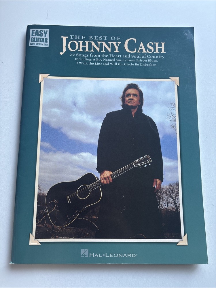 The Best of Johnny Cash Easy Guitar With Notes & Tab 22 Country Songs
