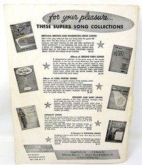 Album of Jerome Kern Songs Sheet Music Book Piano Voice 12 Songs Volume Two